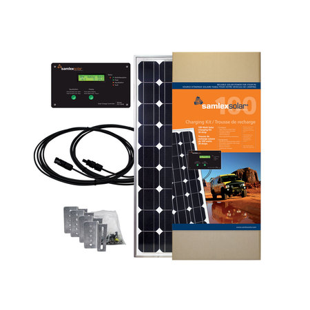 SAMLEX AMERICA Samlex SRV-100-30A All-in-One Charging Kit - 100 Watt SRV-100-30A